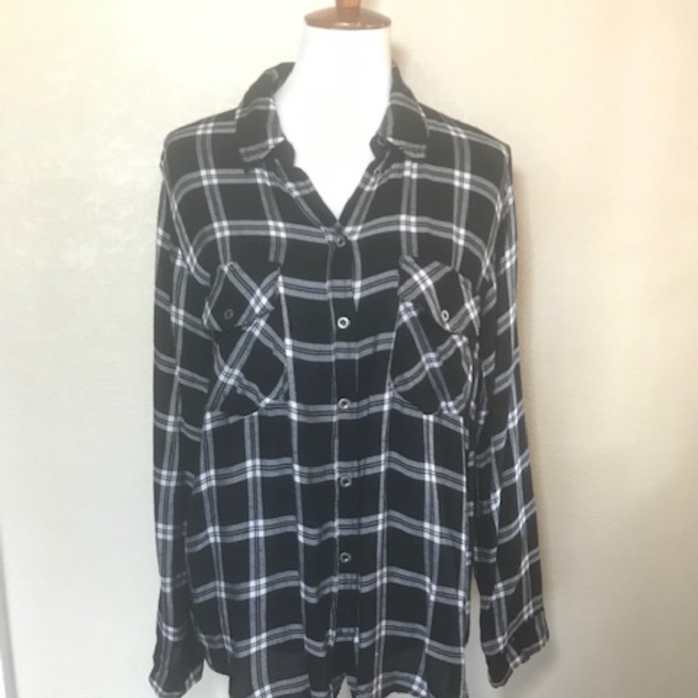 Plaid Boyfriend Shirt